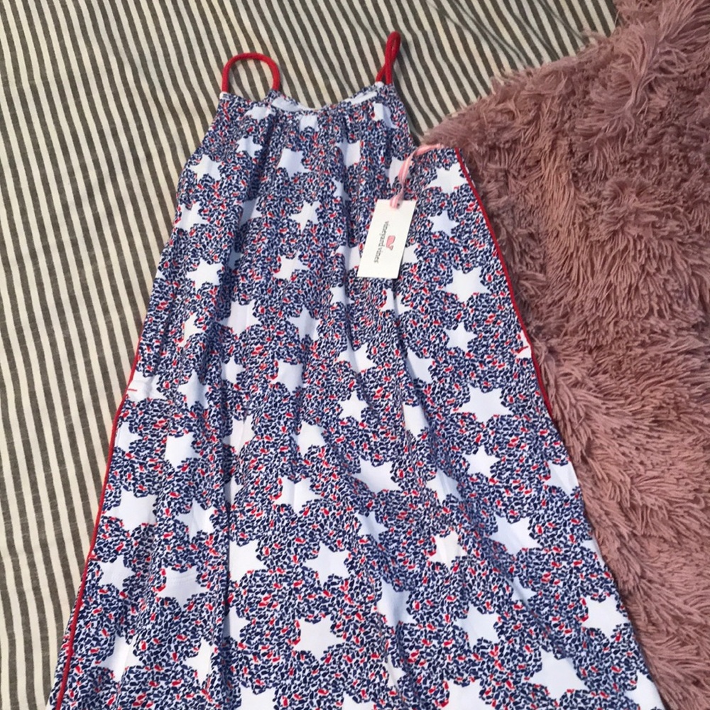 Vineyard Vines Red White and Blue Dress